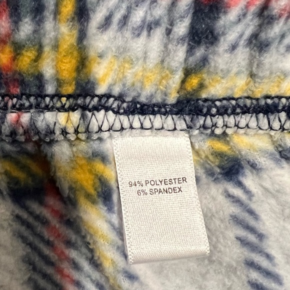 Cuddl Duds Blue Plaid Pajama Pants - Picture 3 of 4